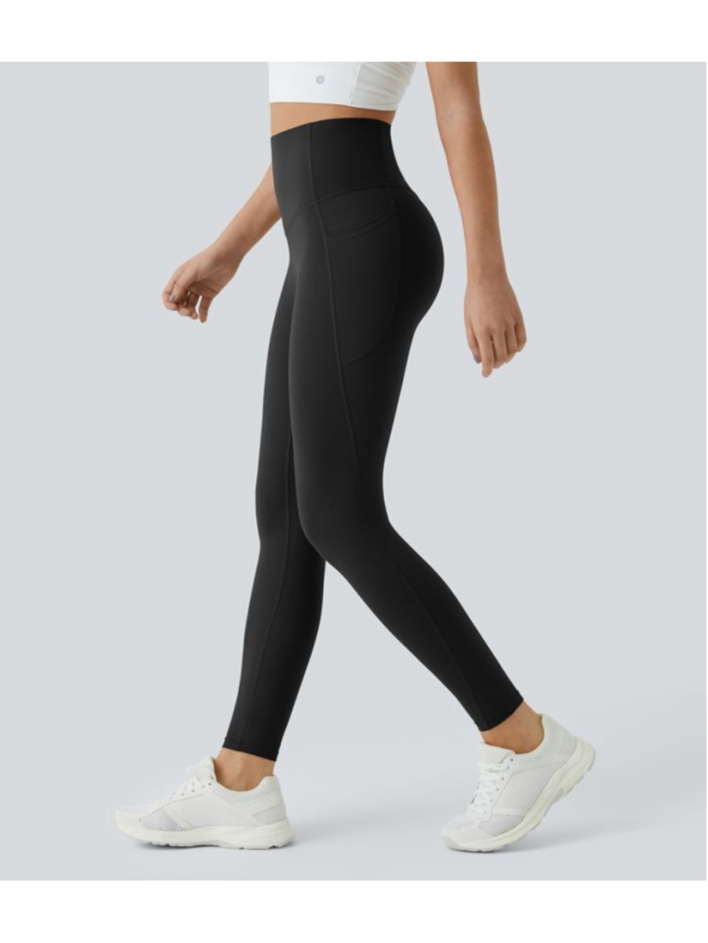 Halara UltraSculpt™ High Waisted Tummy Control Side Pocket Shaping Training 7/8